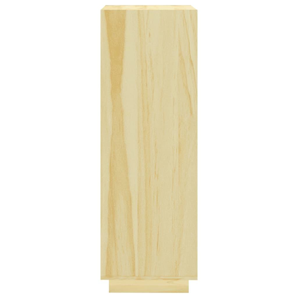 Book Cabinet/Room Divider 40x35x103 cm Solid Pinewood