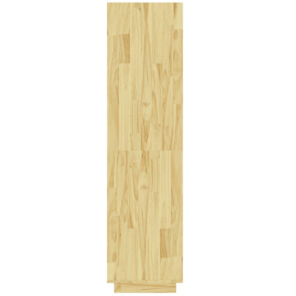 Book Cabinet/Room Divider 40x35x135 cm Solid Pinewood