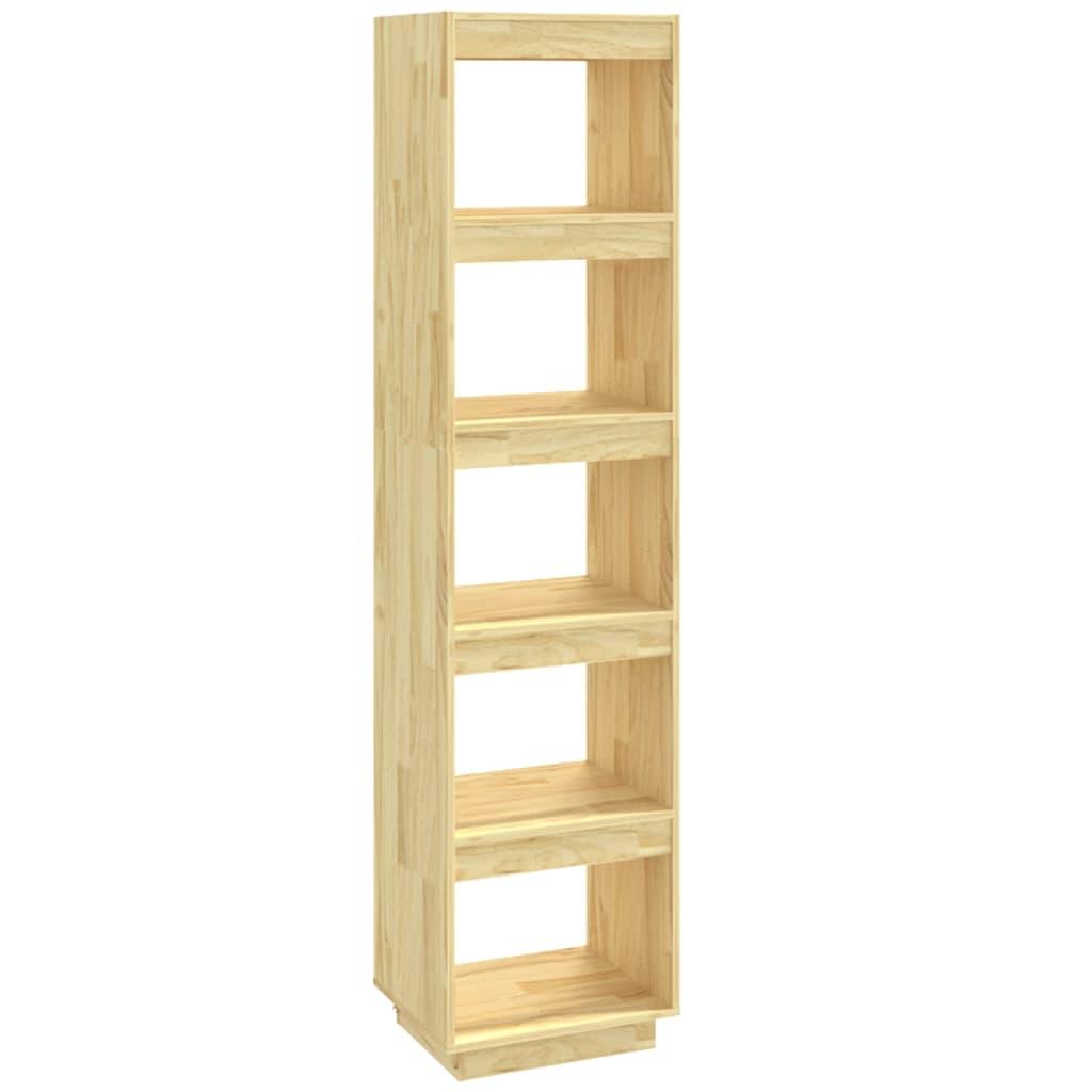 Book Cabinet/Room Divider 40x35x167 cm Solid Pinewood