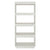 Book Cabinet/Room Divider White 60x35x135 cm Solid Pinewood
