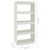 Book Cabinet/Room Divider White 60x35x135 cm Solid Pinewood