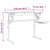 Craft Desk Sonoma Oak and Grey 110x53x(58-87)cm Engineered Wood and Steel
