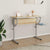 Craft Desk Sonoma Oak and Grey 110x53x(58-87)cm Engineered Wood and Steel