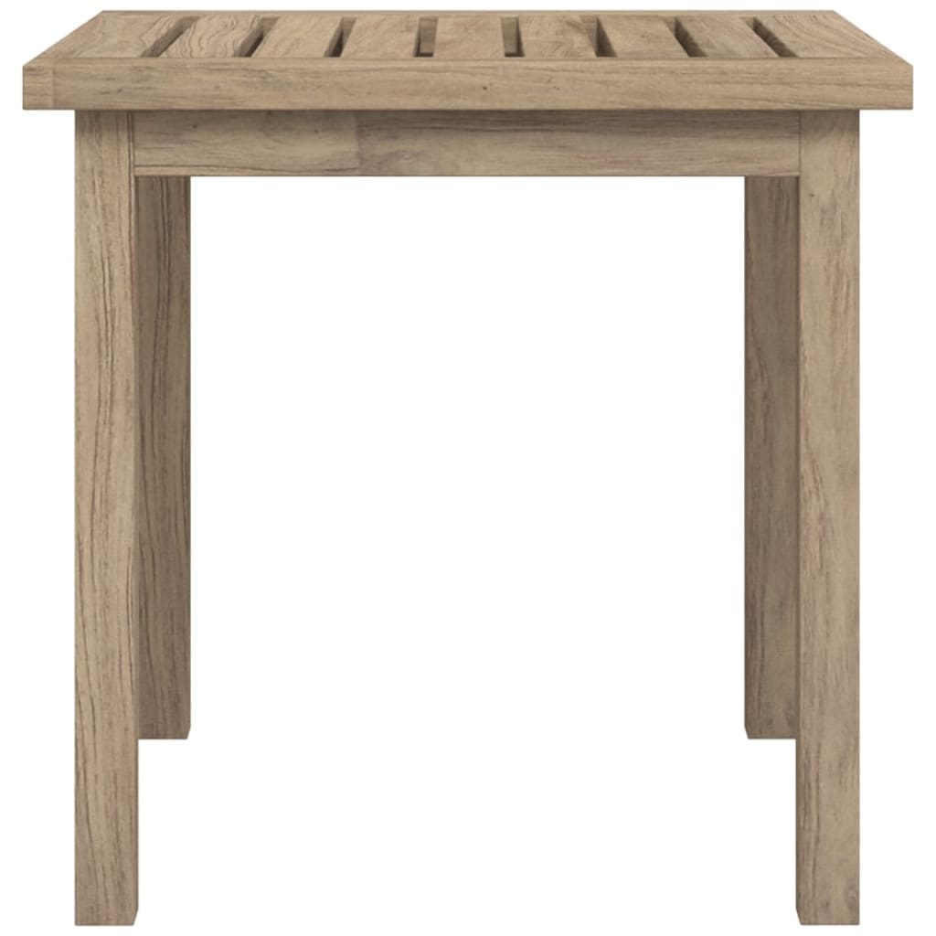 Side Table 45x45x45 cm Solid Wood Teak