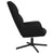 Relaxing Chair Black Faux Leather