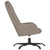 Relaxing Chair Light Grey Velvet