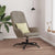 Relaxing Chair Light Grey Velvet