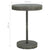 5 Piece Garden Bar Set with Cushions Poly Rattan Grey