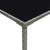 3 Piece Garden Bar Set with Cushions Poly Rattan Grey