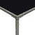 5 Piece Garden Bar Set with Cushions Poly Rattan Grey
