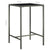 5 Piece Garden Bar Set with Cushions Poly Rattan Grey