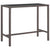 5 Piece Garden Bar Set with Cushions Poly Rattan Brown