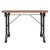Dining Table 110x65x82 cm Solid Wood Fir and Iron