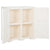 Plastic Cabinet 79x43x85.5 cm Wood Design Angora White