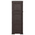 Plastic Cabinet 40x43x125 cm Wood Design Brown