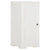 Plastic Cabinet 40x43x85.5 cm Wood Design White