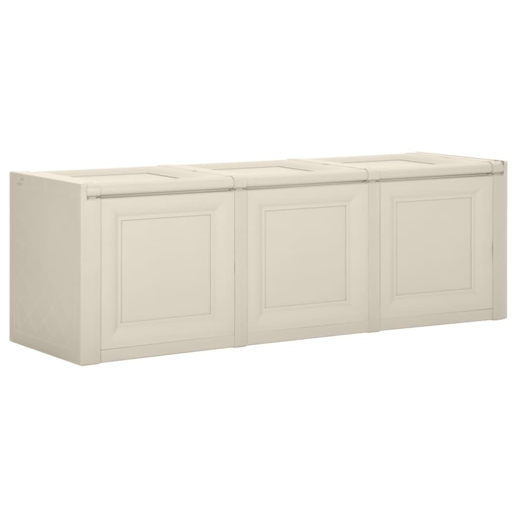 Cushion Box Cream 125x40x42 cm 130 L