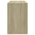 Desk Sonoma Oak 101x50x76.5 cm Engineered Wood