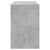 Desk Concrete Grey 101x50x76.5 cm Engineered Wood