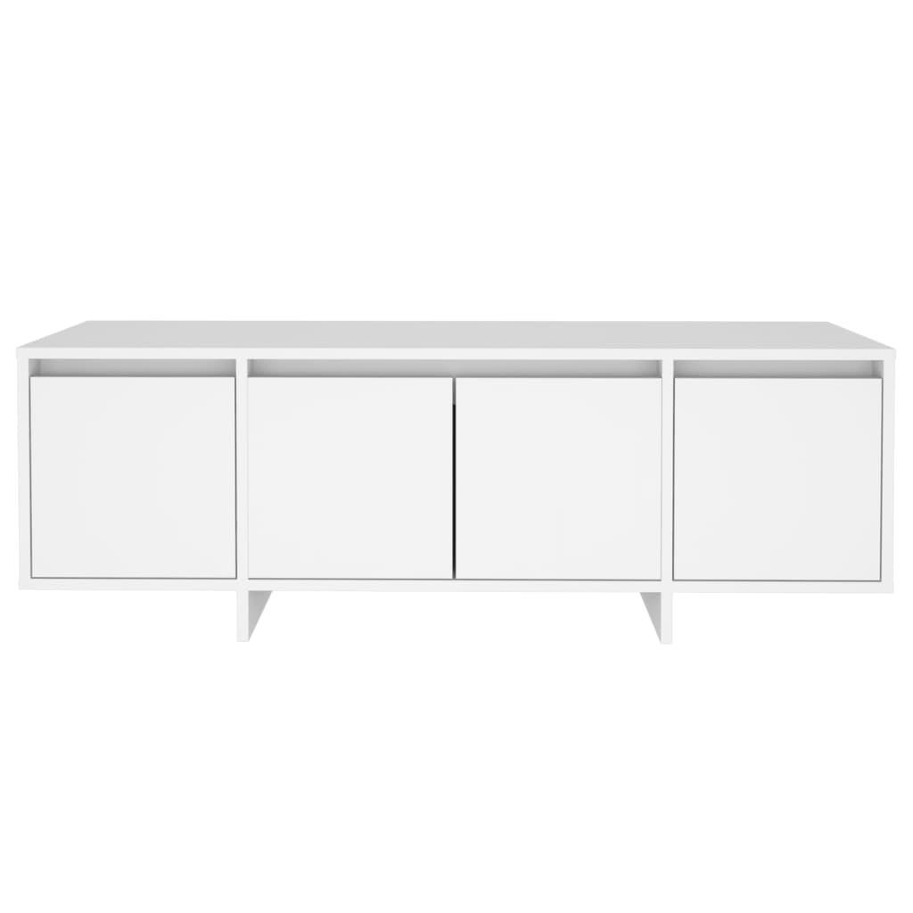 TV Cabinet White 120x30x40.5 cm Engineered Wood