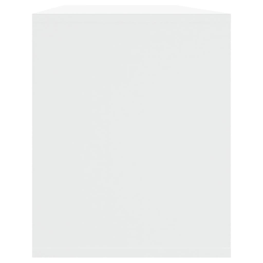 TV Cabinet White 130x35x50 cm Engineered Wood