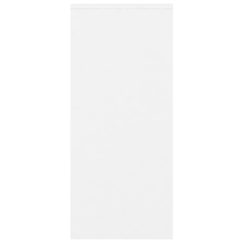 Sideboard White 102x33x75 cm Engineered Wood