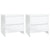 Bedside Cabinets 2 pcs High Gloss White 45x34.5x44.5 cm Engineered Wood