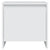 Bedside Cabinet White 45x34x44.5 cm Engineered Wood