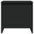 Bedside Cabinet Black 45x34x44.5 cm Engineered Wood