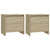 Bedside Cabinets 2 pcs Sonoma Oak 45x34x44.5 cm Engineered Wood