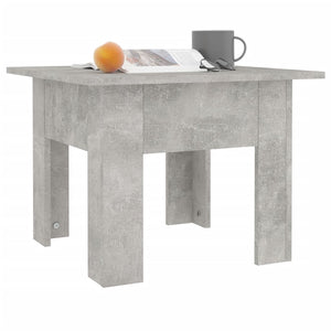 Coffee Table Concrete Grey 55x55x42 cm Engineered Wood