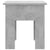 Coffee Table Concrete Grey 40x40x42 cm Engineered Wood