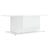 Coffee Table High Gloss White 102x55.5x40 cm Engineered Wood