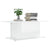 Coffee Table High Gloss White 102x55.5x40 cm Engineered Wood