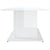 Coffee Table High Gloss White 102x55.5x40 cm Engineered Wood