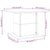 Coffee Table High Gloss White 55.5x55.5x40 cm Engineered Wood
