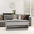 Coffee Table Grey Sonoma 102.5x55x44 cm Engineered Wood