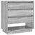 Sideboard Grey Sonoma 70x41x75 cm Engineered Wood