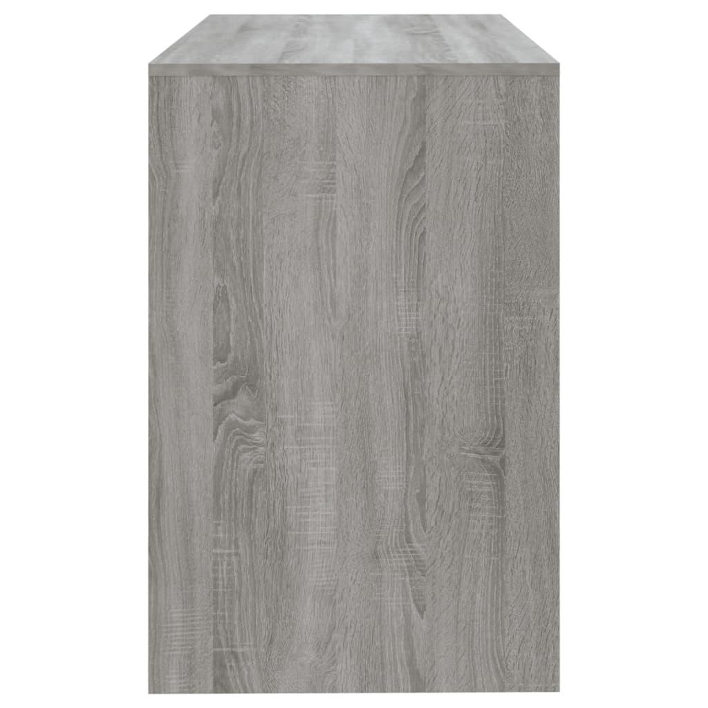Desk Grey Sonoma 101x50x76.5 cm Engineered Wood