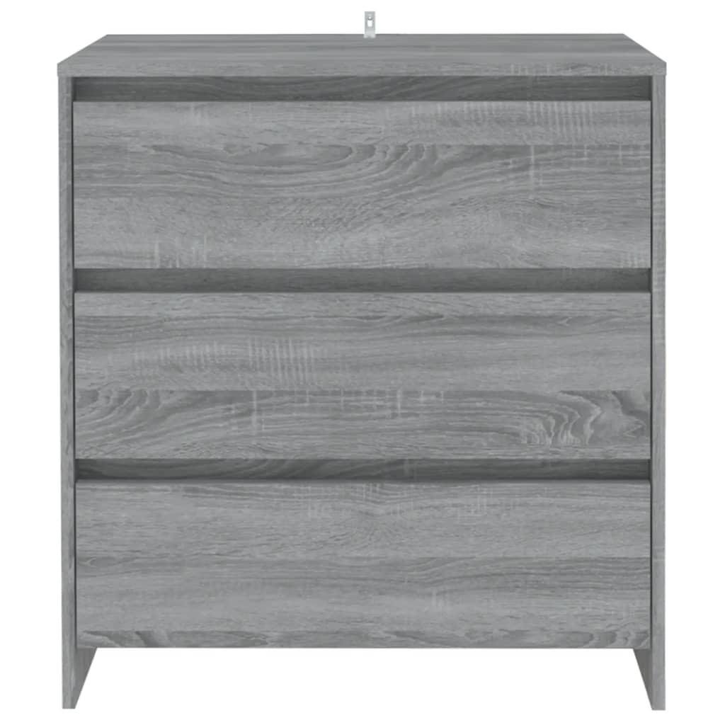 Sideboard Grey Sonoma 70x41x75 cm Engineered Wood