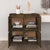 Sideboard Smoked Oak 70x41x75 cm Engineered Wood