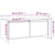Coffee Table Smoked Oak 90x50x41.5 cm Engineered Wood