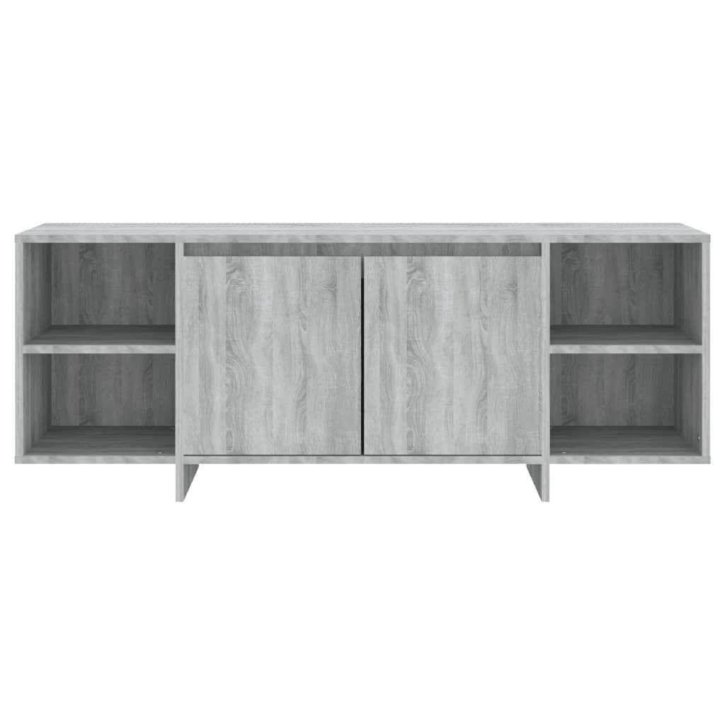 TV Cabinet Grey Sonoma 130x35x50 cm Engineered Wood
