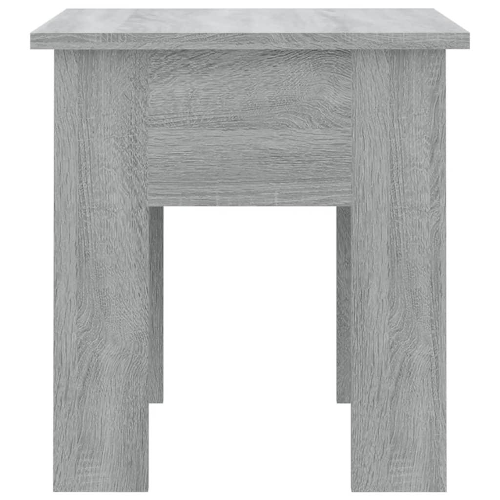 Coffee Table Grey Sonoma 40x40x42 cm Engineered Wood