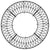 Round Tree Bench Ø160 cm Black Steel
