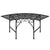 Tree Bench 113 cm Black Steel