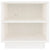 Bedside Cabinets 2 pcs White 40x34x40 cm Solid Wood Pine