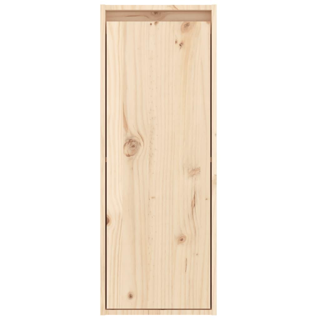 Wall Cabinets 2 pcs 30x30x80 cm Solid Wood Pine