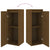 Wall Cabinets 2 pcs Honey Brown 30x30x80 cm Solid Wood Pine