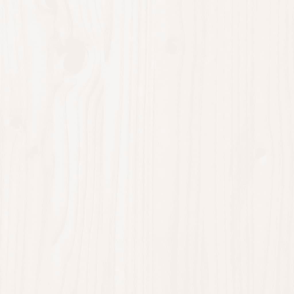 Wall Cabinets 2 pcs White 30x30x100 cm Solid Wood Pine